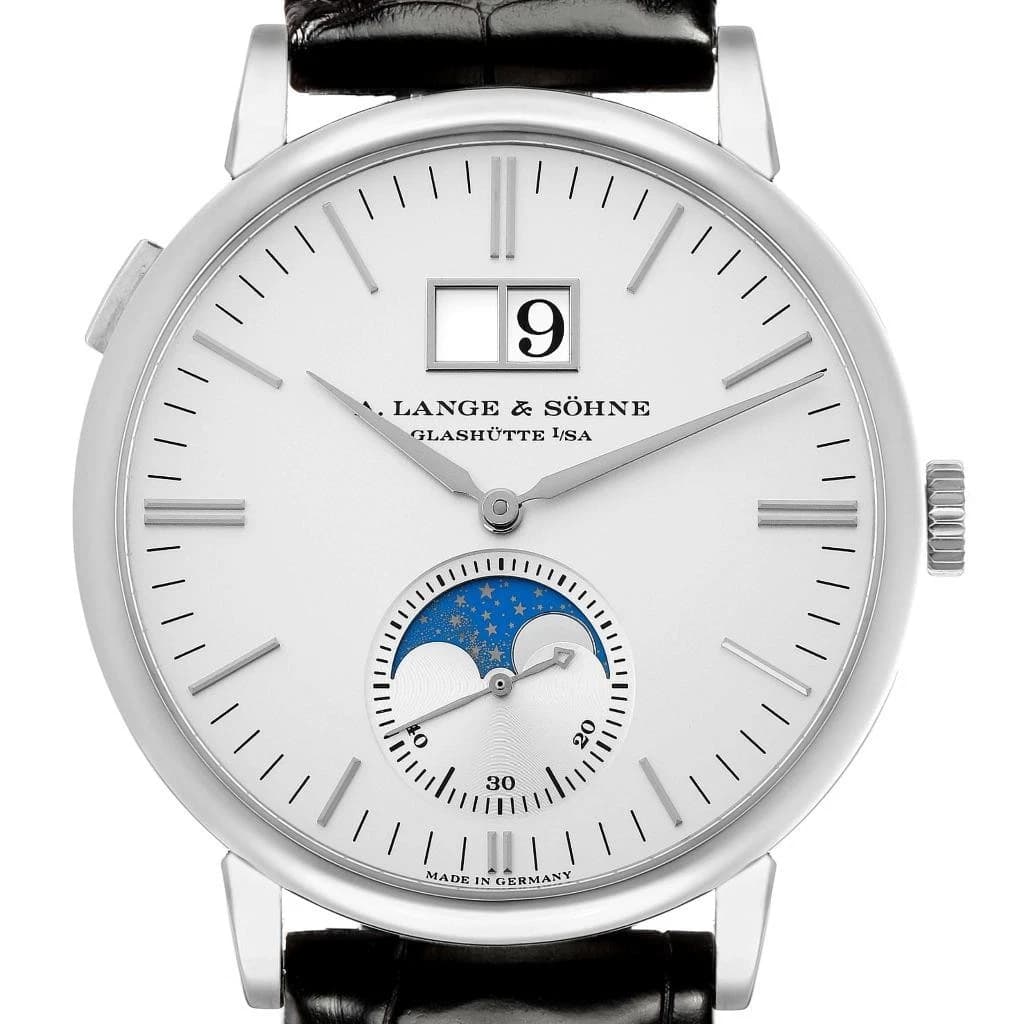 A. Lange & Söhne Saxonia Moon Phase — 384.026