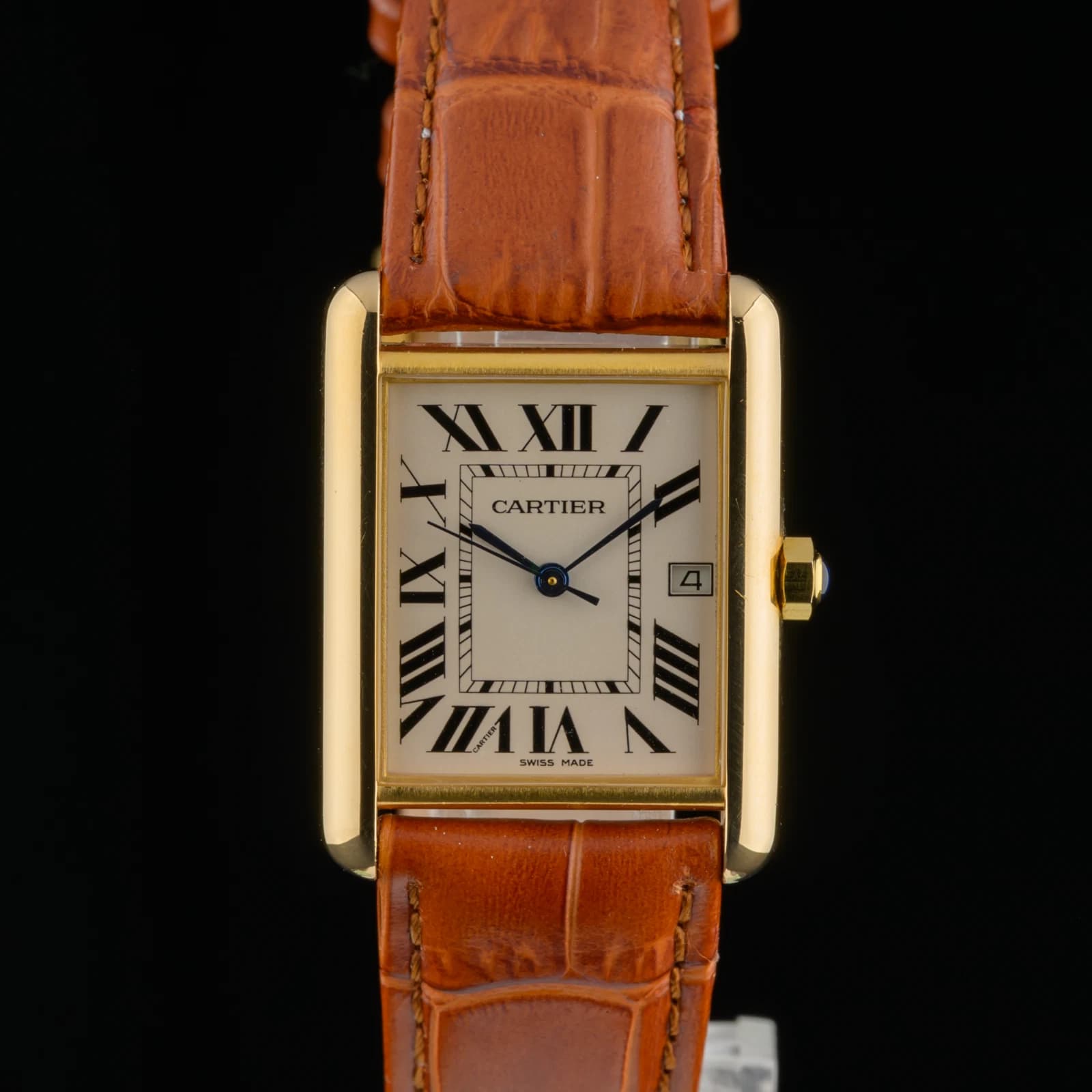Cartier Tank Louis Cartier Large Yellow Gold Quartz — W1529756