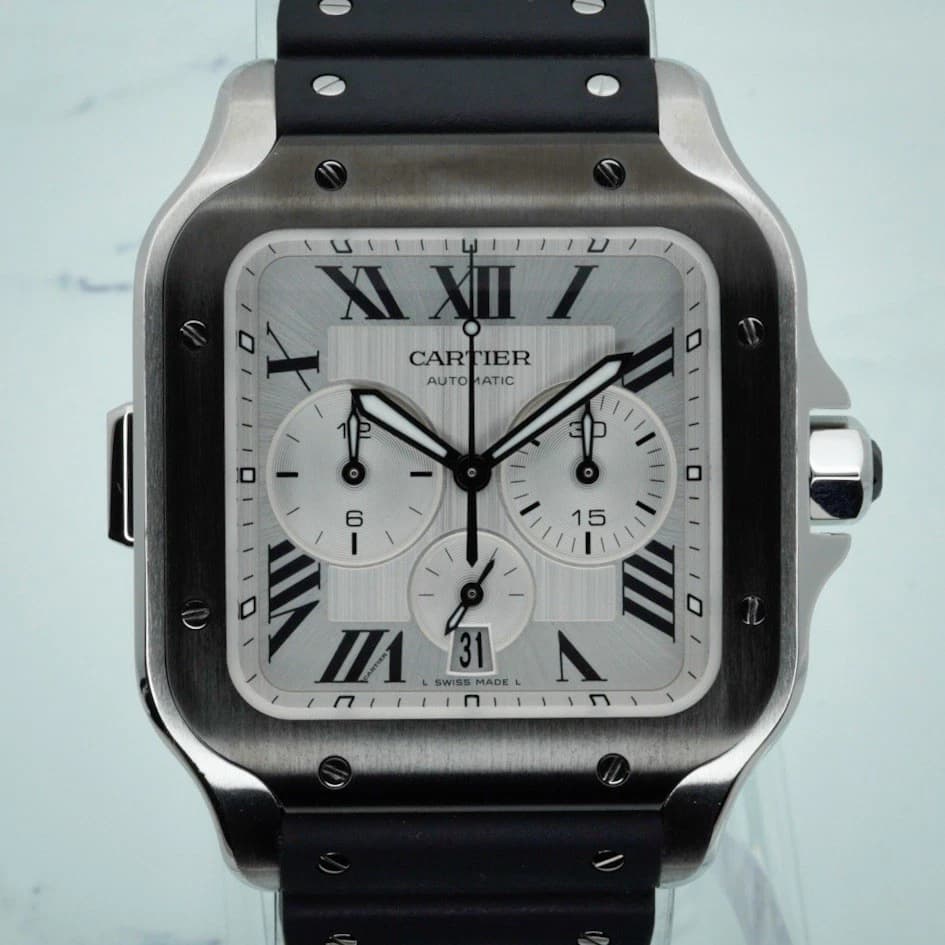 Cartier Santos de Cartier Chronograph XL — WSSA0017