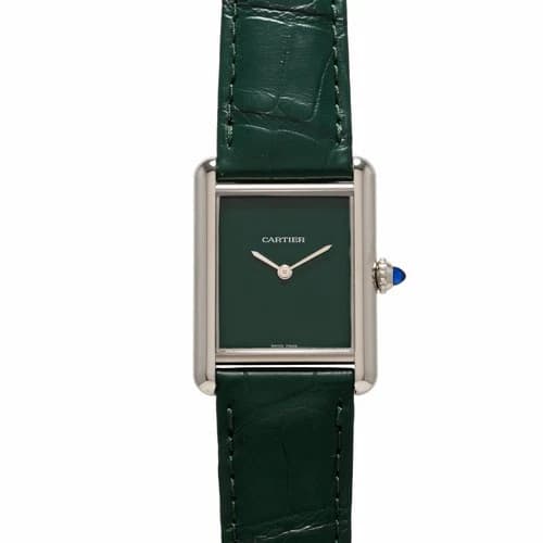 Cartier Tank Must Large Green Dial — WSTA0056