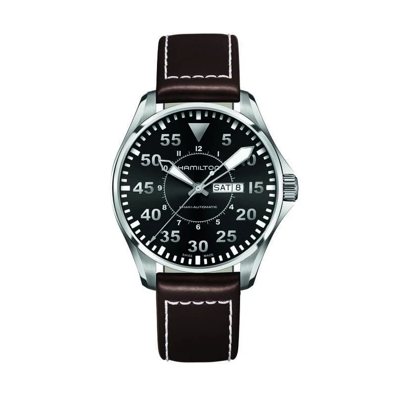 Hamilton Khaki Aviation Pilot Day Date Auto — H64645531