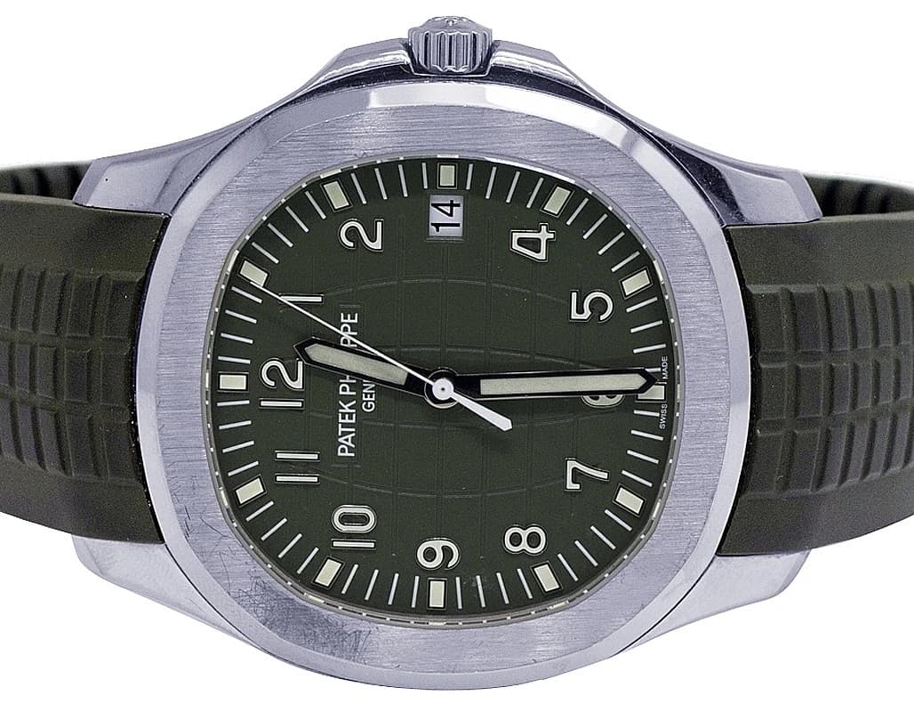 Patek Philippe Aquanaut 5168 Khaki Green — 5168G-010
