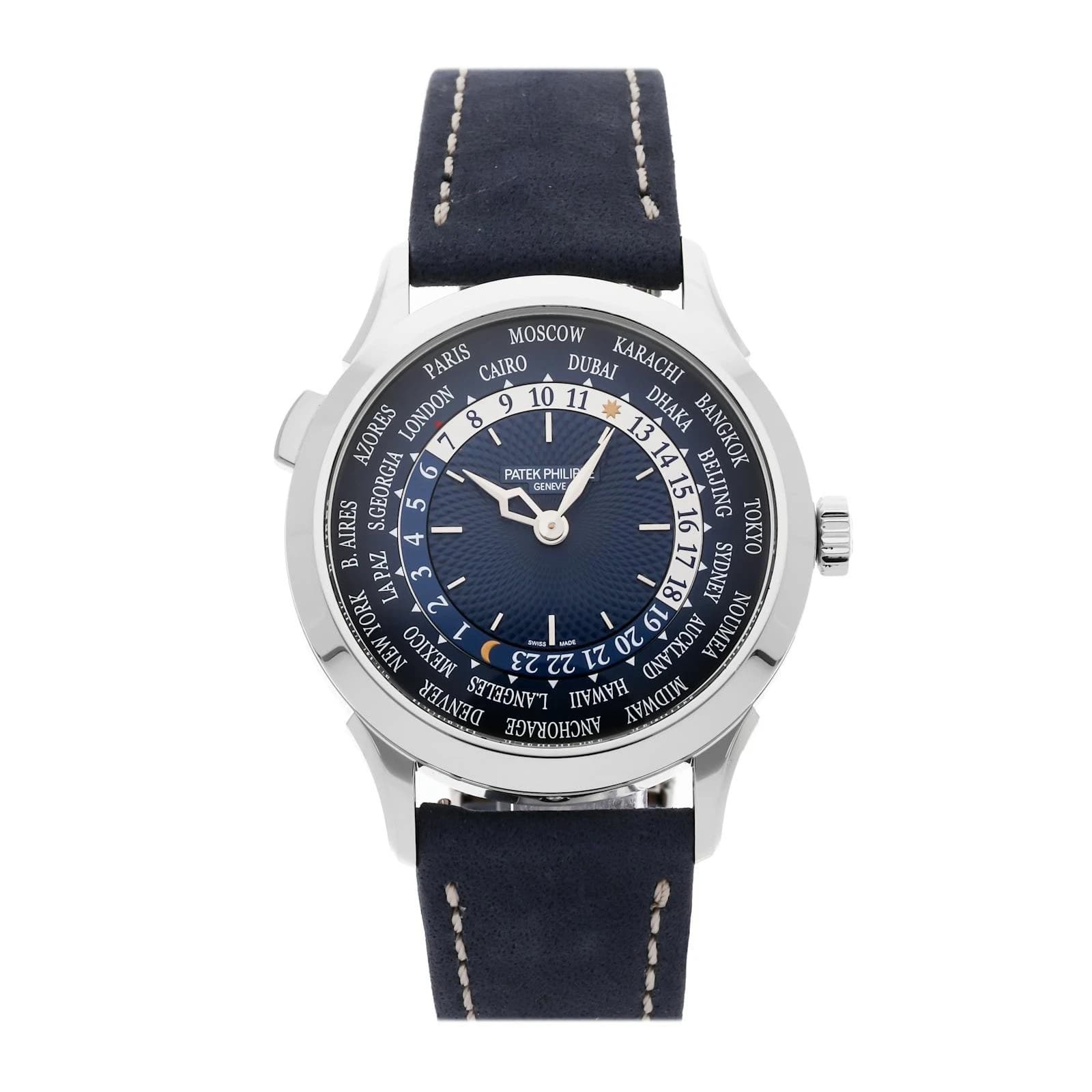 Patek Philippe World Time 5230 White Gold — 5230G-001