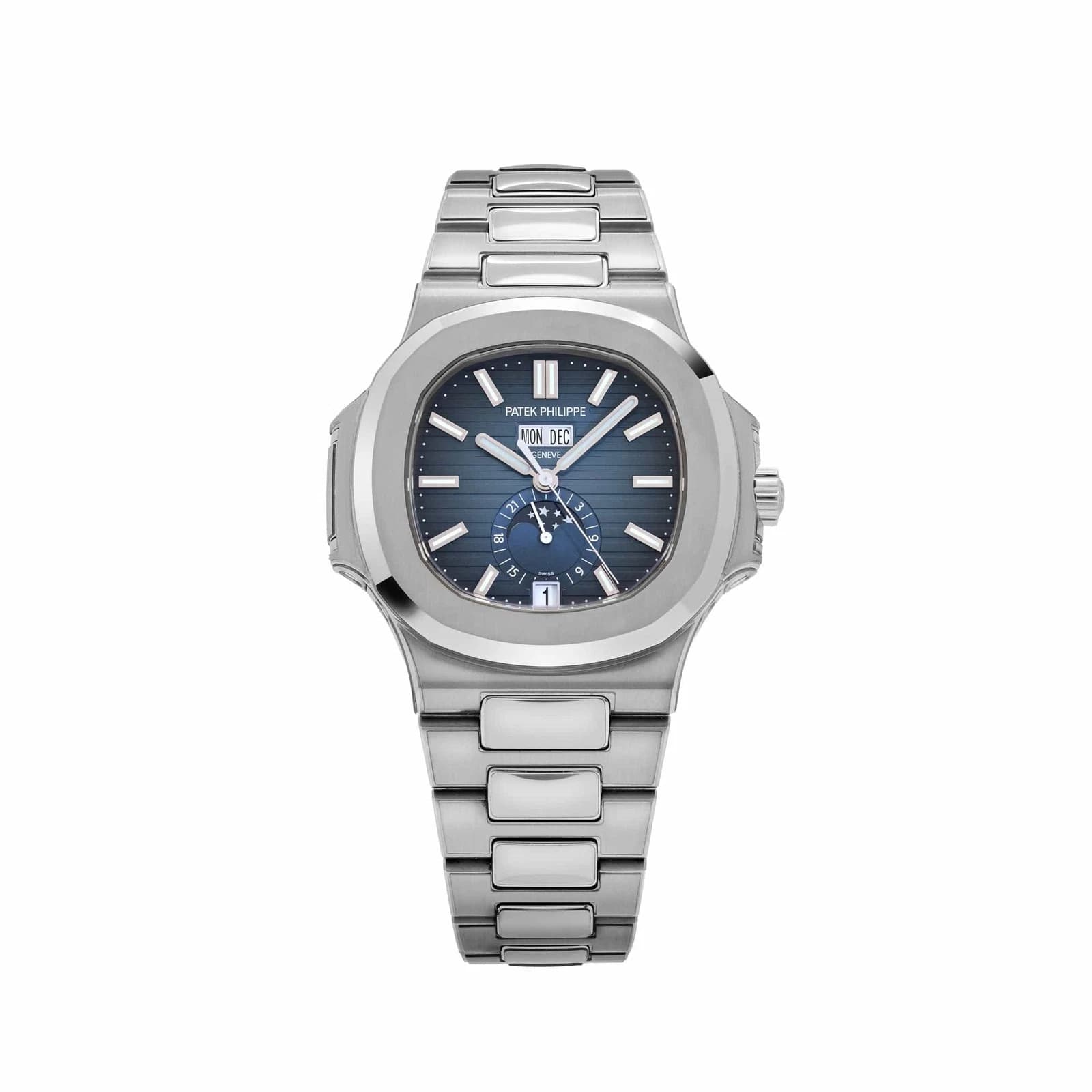 Patek Philippe Nautilus 5726 Annual Calendar Blue — 5726/1A-014