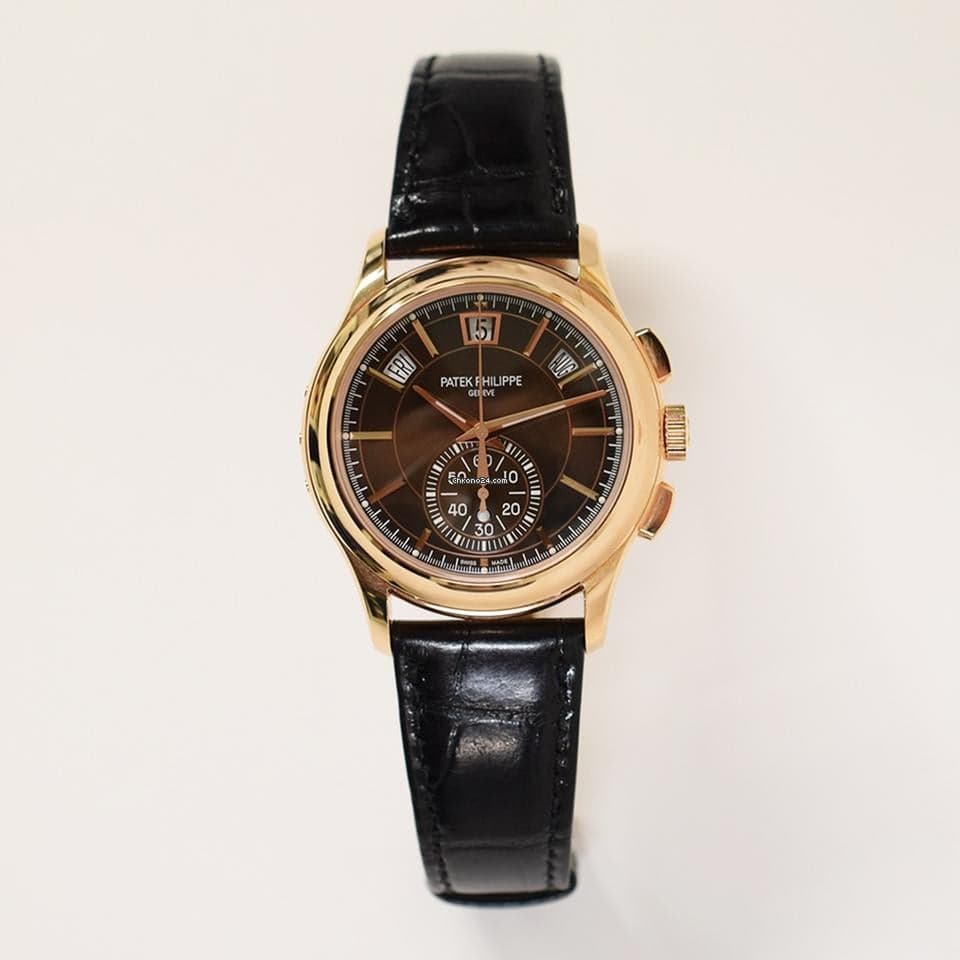Patek Philippe Annual Calendar Flyback Chronograph Rose Gold — 5905R-001