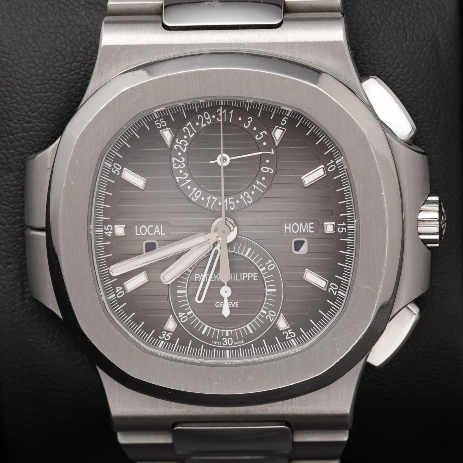 Patek Philippe Nautilus 5990 Travel Time Chronograph — 5990/1A