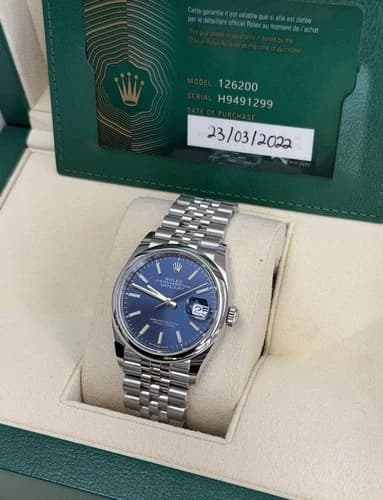 Rolex Datejust 36 — 126200